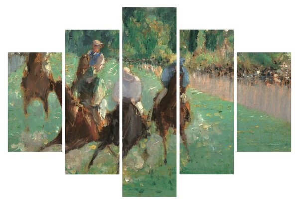 Slika - Edouard Manet, At the Races, reprodukcije (150x105 cm)
