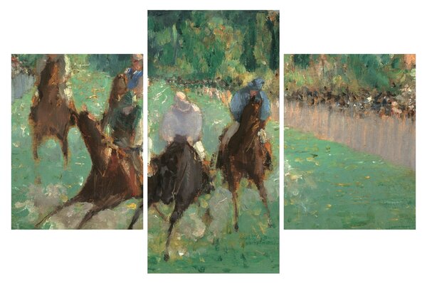Slika - Edouard Manet, At the Races, reprodukcije (90x60 cm)
