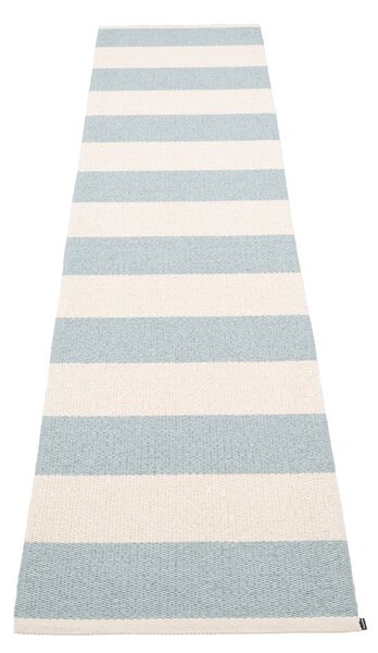 Svijetlo plava/krem unutarnja i vanjska staza 70x300 cm Bob Blue Fog – Pappelina