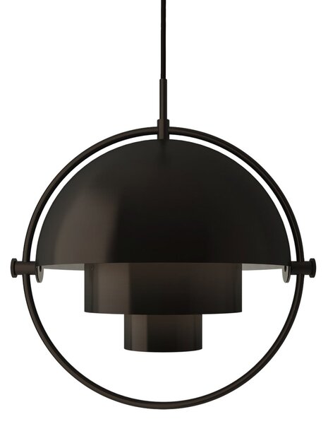 Viseće Svjetiljka GUBI, Multi-Lite, prigušiv, Crno, Dnevna soba, Metal, Dizajn