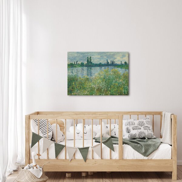 Slika - Claude Monet, Banks of the Seine, reprodukcije (70x50 cm)