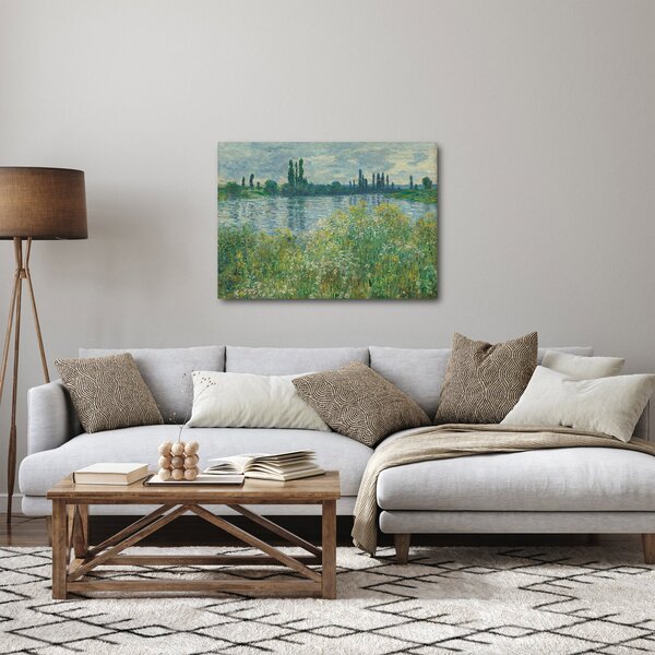 Slika - Claude Monet, Banks of the Seine, reprodukcije (70x50 cm)