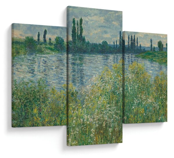 Slika - Claude Monet, Banks of the Seine, reprodukcije (90x60 cm)