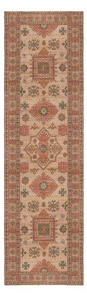 Ružičasti/boje terakote ručno rađen tepih od mješavine jute 60x230 cm Lana Jute – Flair Rugs