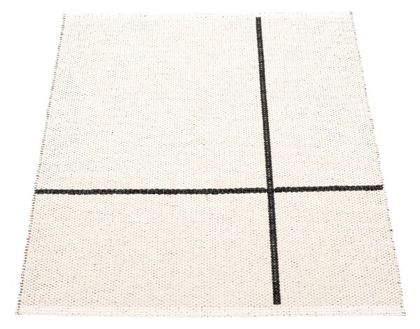 Crni unutarnji i vanjski tepih 70x90 cm Fred Black – Pappelina