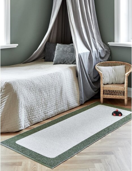 Zeleni/krem unutarnji i vanjski tepih 70x120 cm Ilda Pine – Pappelina