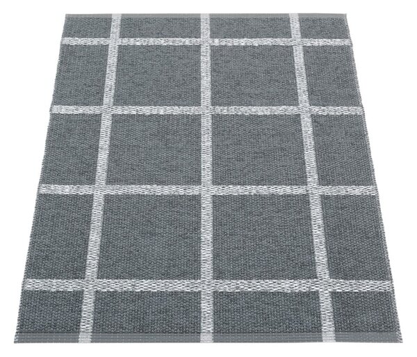 Antracitno sivi unutarnji i vanjski tepih 70x100 cm Ada Granit – Pappelina