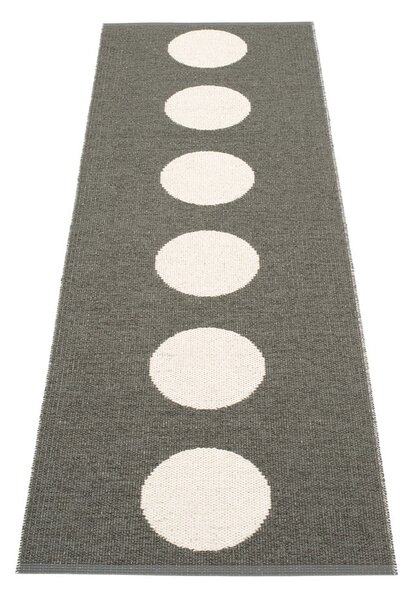 Tamno siva unutarnja i vanjska staza 70x225 cm Vera Charcoal – Pappelina