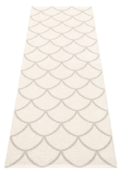 Krem unutarnja i vanjska staza 70x225 cm Kotte Linen – Pappelina