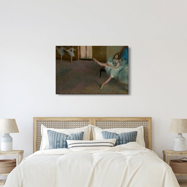 Slika - Edgar Degas, Before the Ballet, reprodukcije (90x60 cm)