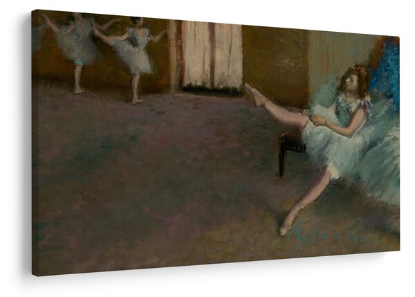 Slika - Edgar Degas, Before the Ballet, reprodukcije (90x60 cm)