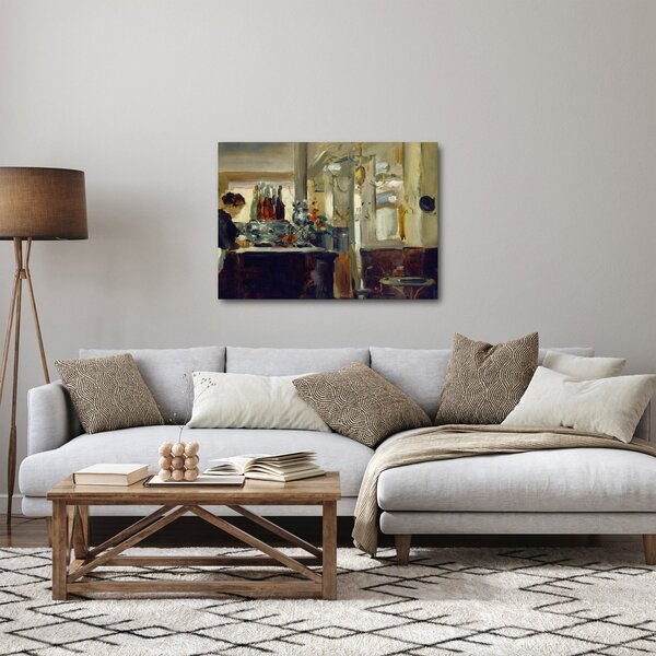 Slika - Style of Edouard Manet, Bon Bock Cafe, reprodukcije (70x50 cm)