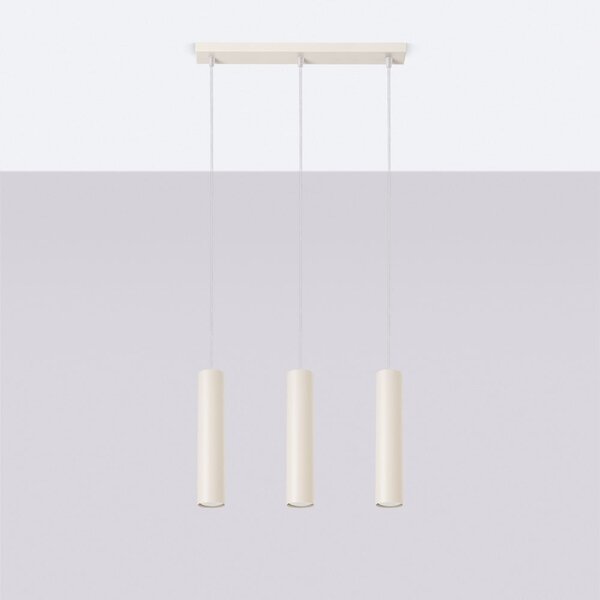 Krem viseća svjetiljka Castro – Nice Lamps