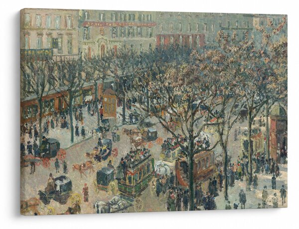Slika - Camille Pissarro, Boulevard des Italiens, Morning, Sunlight, reprodukcije (70x50 cm)