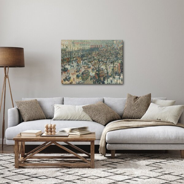 Slika - Camille Pissarro, Boulevard des Italiens, Morning, Sunlight, reprodukcije (70x50 cm)