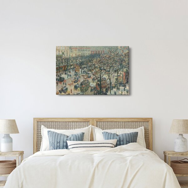 Slika - Camille Pissarro, Boulevard des Italiens, Morning, Sunlight, reprodukcije (90x60 cm)