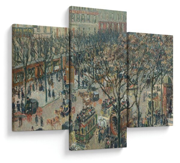 Slika - Camille Pissarro, Boulevard des Italiens, Morning, Sunlight, reprodukcije (90x60 cm)