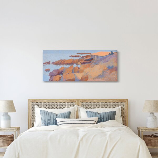 Slika - Henri Edmond Cross, Calanque des Antibois, reprodukcije (120x50 cm)
