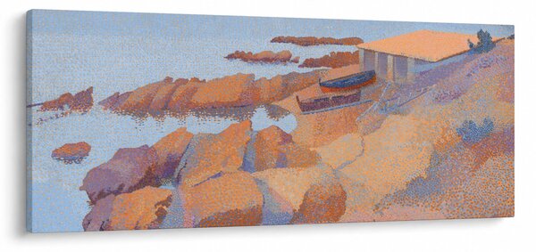 Slika - Henri Edmond Cross, Calanque des Antibois, reprodukcije (120x50 cm)