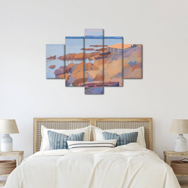 Slika - Henri Edmond Cross, Calanque des Antibois, reprodukcije (150x105 cm)