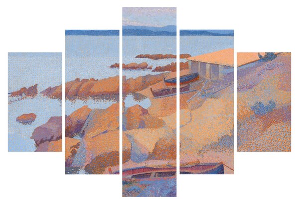 Slika - Henri Edmond Cross, Calanque des Antibois, reprodukcije (150x105 cm)