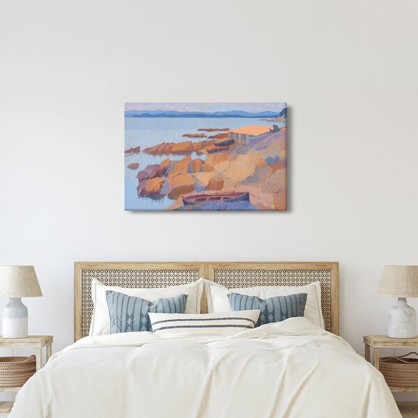 Slika - Henri Edmond Cross, Calanque des Antibois, reprodukcije (90x60 cm)