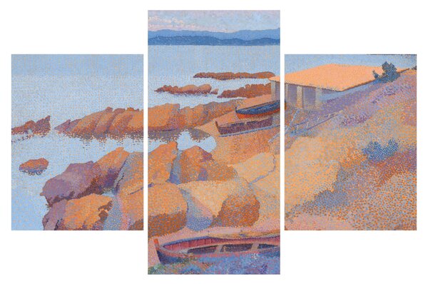 Slika - Henri Edmond Cross, Calanque des Antibois, reprodukcije (90x60 cm)
