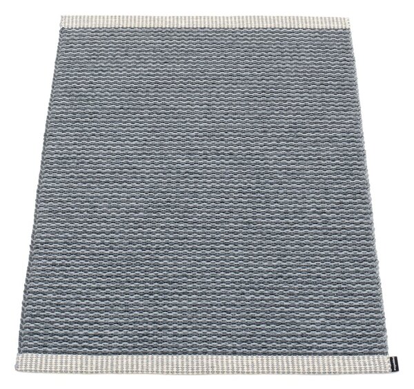 Sivi unutarnji i vanjski tepih 60x85 cm Mono Granit – Pappelina