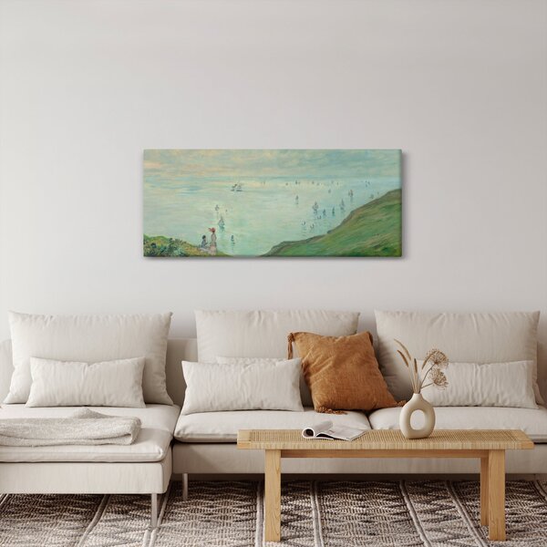 Slika - Henri Fantin-Latour, Cliffs at Pourville, reprodukcije (120x50 cm)