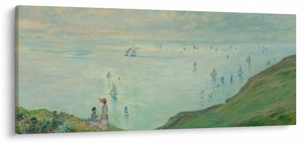 Slika - Henri Fantin-Latour, Cliffs at Pourville, reprodukcije (120x50 cm)