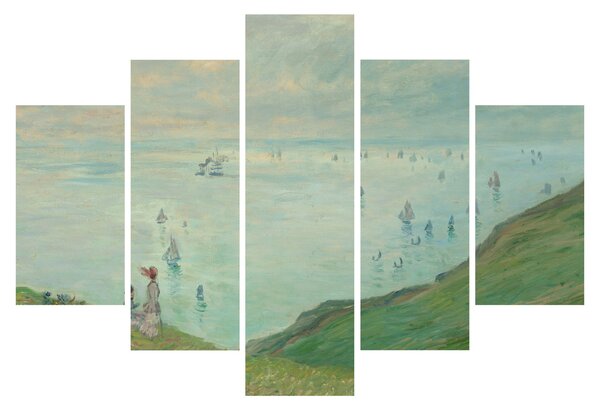 Slika - Henri Fantin-Latour, Cliffs at Pourville, reprodukcije (150x105 cm)