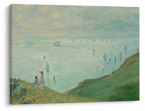 Slika - Henri Fantin-Latour, Cliffs at Pourville, reprodukcije (70x50 cm)