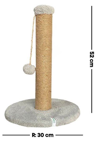 Zondo.hr Grebalica za mačke Coria 1 (siva). Akcija -38%. 1146181
