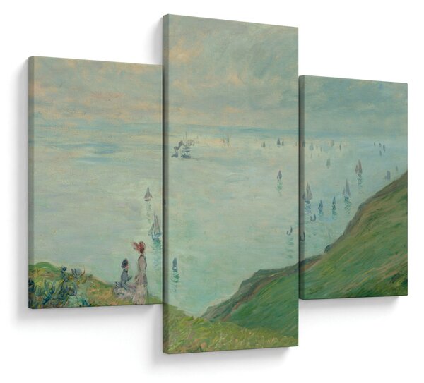 Slika - Henri Fantin-Latour, Cliffs at Pourville, reprodukcije (90x60 cm)