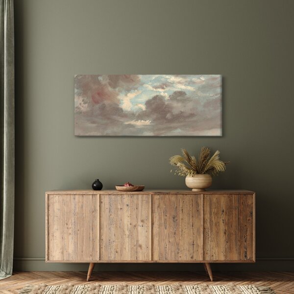 Slika - John Constable, Cloud Study Stormy Sunset, reprodukcije (120x50 cm)