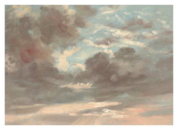 Slika - John Constable, Cloud Study Stormy Sunset, reprodukcije (70x50 cm)