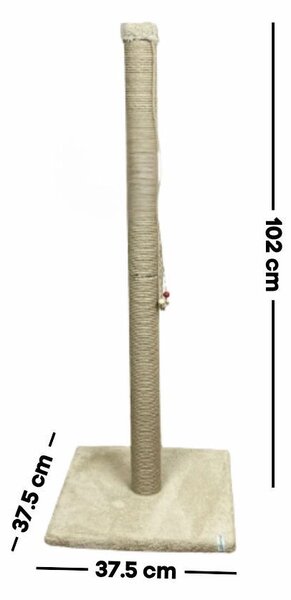 Zondo.hr Grebalica za mačke Areo (bež). Akcija -30%. 1146194
