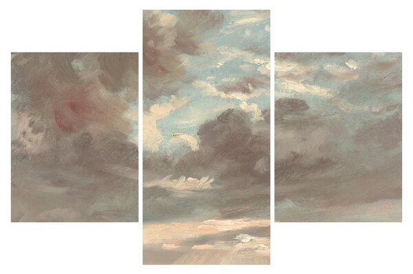 Slika - John Constable, Cloud Study Stormy Sunset, reprodukcije (90x60 cm)