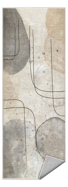 Siva/krem perivia staza 80x200 cm Simple Lines – Mila Home