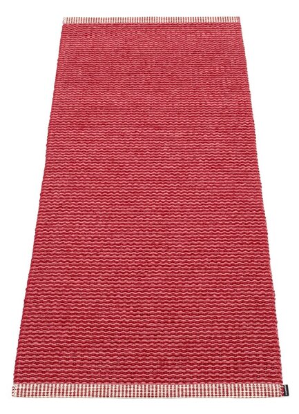 Crvena unutarnja i vanjska staza 60x150 cm Mono Blush – Pappelina