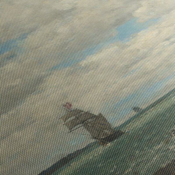 Slika - Eugène Boudin, Coast of Brittany, reprodukcije (120x50 cm)