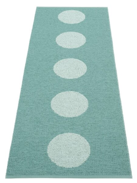 Tirkizna unutarnja i vanjska staza 70x200 cm Vera Pop Jade – Pappelina