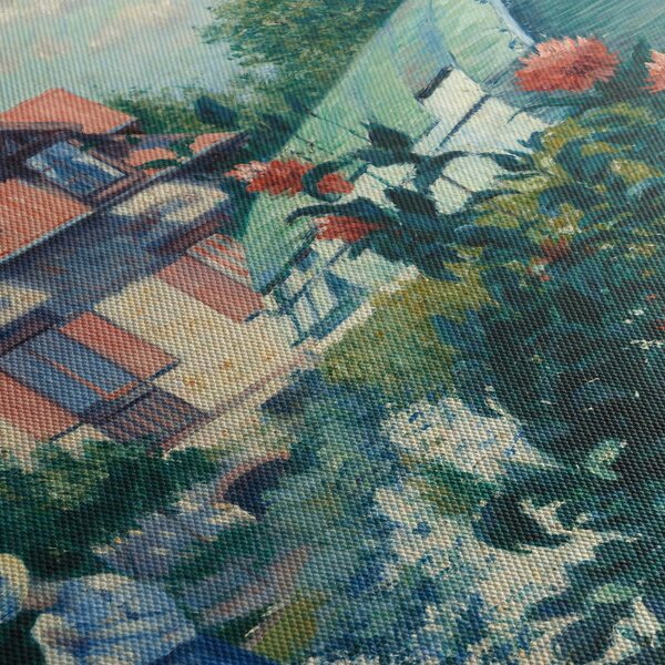 Slika - Gustave Caillebotte, Dahlias, Garden at Petit Gennevilliers, reprodukcije (70x50 cm)