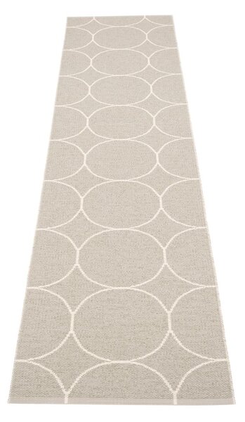 Krem unutarnja i vanjska staza 70x300 cm Boo Linen – Pappelina