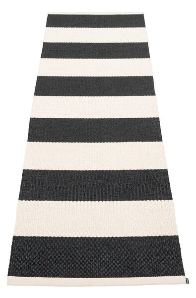 Crno-bijela unutarnja i vanjska staza 70x225 cm Bob Black Vanilla – Pappelina