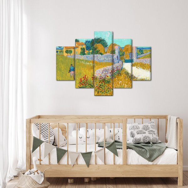 Slika - Vincent van Gogh, Farmhouse in Provence, reprodukcije (150x105 cm)