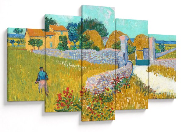 Slika - Vincent van Gogh, Farmhouse in Provence, reprodukcije (150x105 cm)