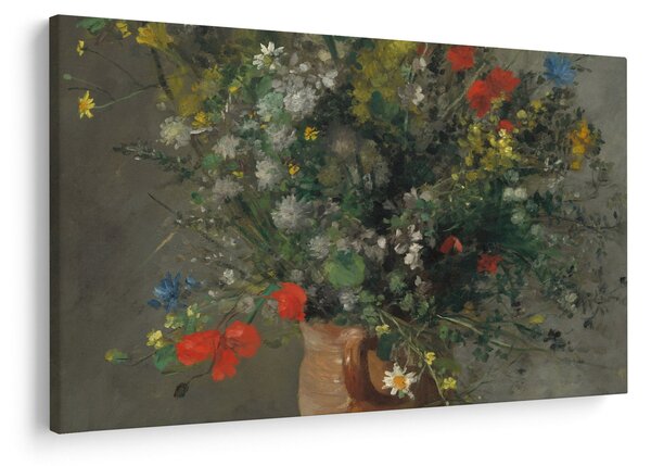 Slika - Auguste Renoir, Flowers in a Vase, reprodukcije (90x60 cm)