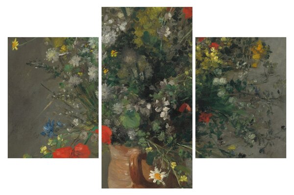 Slika - Auguste Renoir, Flowers in a Vase, reprodukcije (90x60 cm)