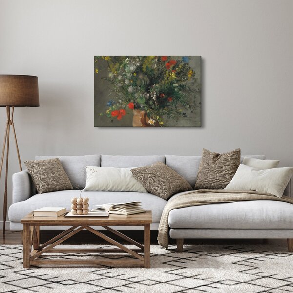 Slika - Auguste Renoir, Flowers in a Vase, reprodukcije (90x60 cm)